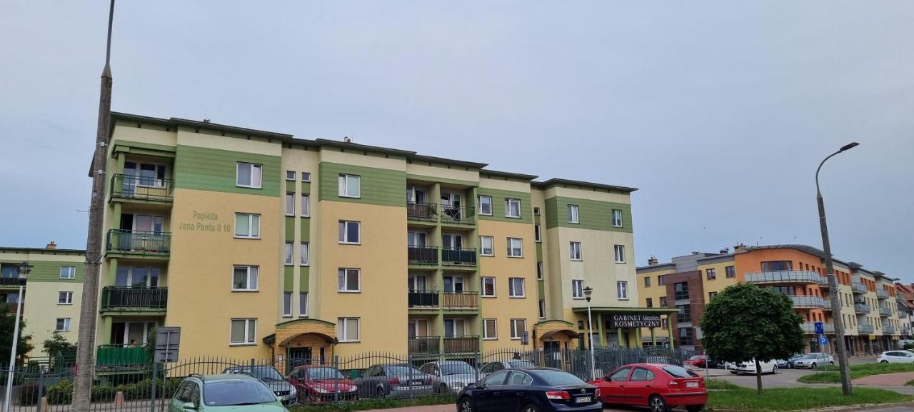 Przytulny - Blisko Centrum Suwałki Exteriör bild